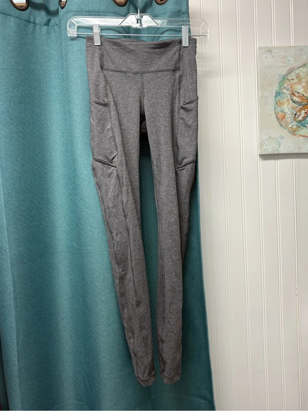 Lululemon gray leggings size 2